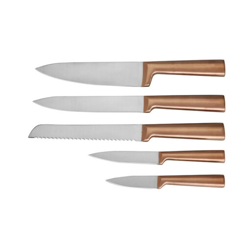 YW-A155-3 set of 6pcs hollow knives