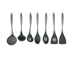 8pcs silicone kitchen set with pp holder