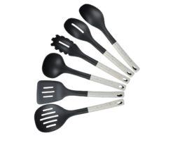 Nylon kitchen tools set, 7pcs kitchenware set with pp stand