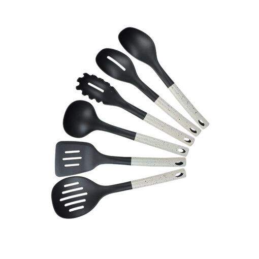 Nylon kitchen tools set, 7pcs kitchenware set with pp stand