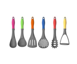 YW-KT227 set of 6pcs nylon kitchen tools