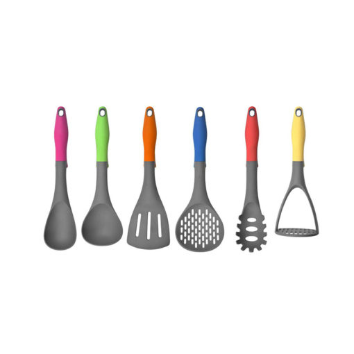 YW-KT227 set of 6pcs nylon kitchen tools