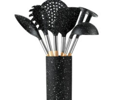YW-KT168 Nylon utensils set with plastic holder