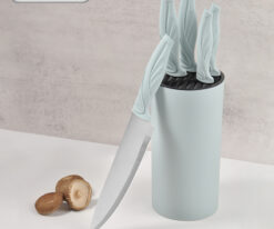 YW-A349B--  5PCS  Kitchen Knife Set with plastic knife block