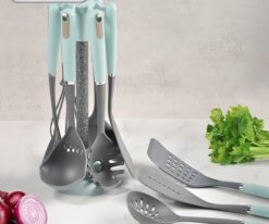 YW-KT306 Nylon utensils set with plastic holder