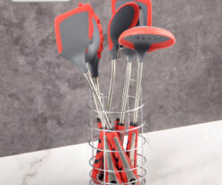 YW-KT386- -7PCS   Silicone Kitchen utensils set 