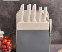 YW-A383G-  8PCS S/S  Kitchen Knife Set