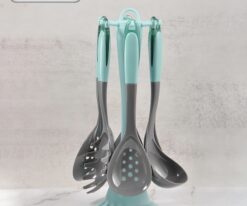 YW-KT384- -7PCS   Silicone Kitchen utensils set 