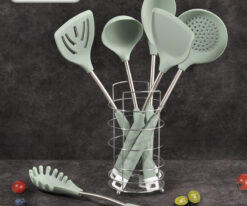 YW-KT382- -7PCS   Silicone Kitchen utensils set 