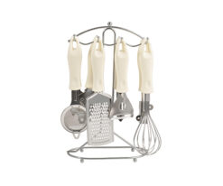YW-KT373S--S/S kitchen accessories set