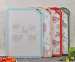 YW-CB176 Plastic cutting board with colorful funny pattern