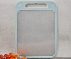 YW-CB177  --2 in 1 Stainless steel and plastic cutting board