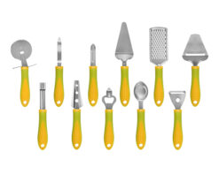 YW-KT351S--S/S kitchen accessories set