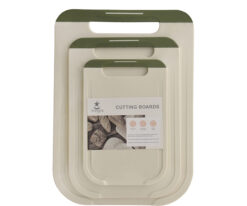 YW-CB173 --Plastic cutting board set of 3