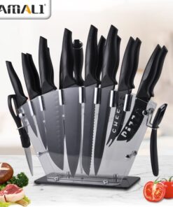 YW-A337ND-19pc-S/S Kitchen knife set