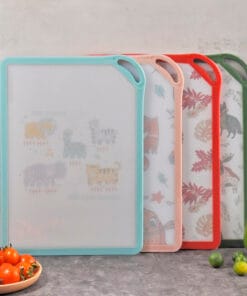 YW-CB176 Plastic cutting board with colorful funny pattern