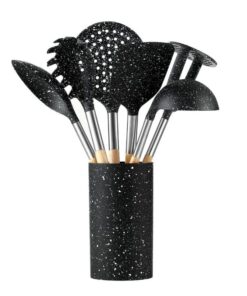 YW-KT168 Nylon utensils set with plastic holder