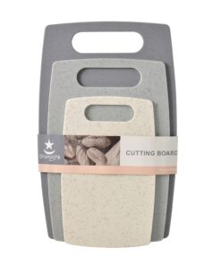 YW-CB100--Plastic cutting board set of 3