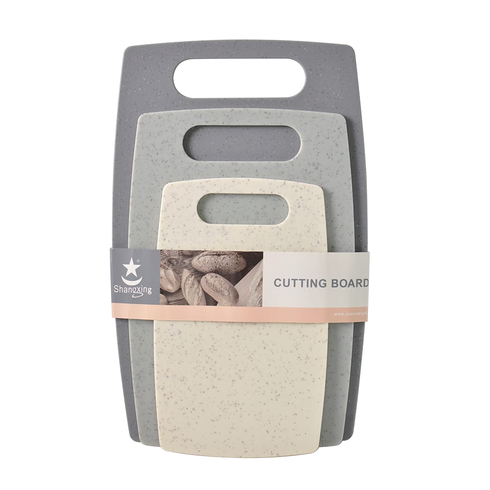 YW-CB100--Plastic cutting board set of 3